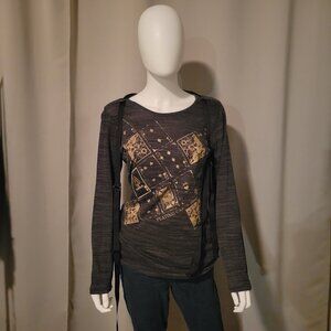 Alternative Punk Harajuku Style Long Sleeve Graphic Tee
